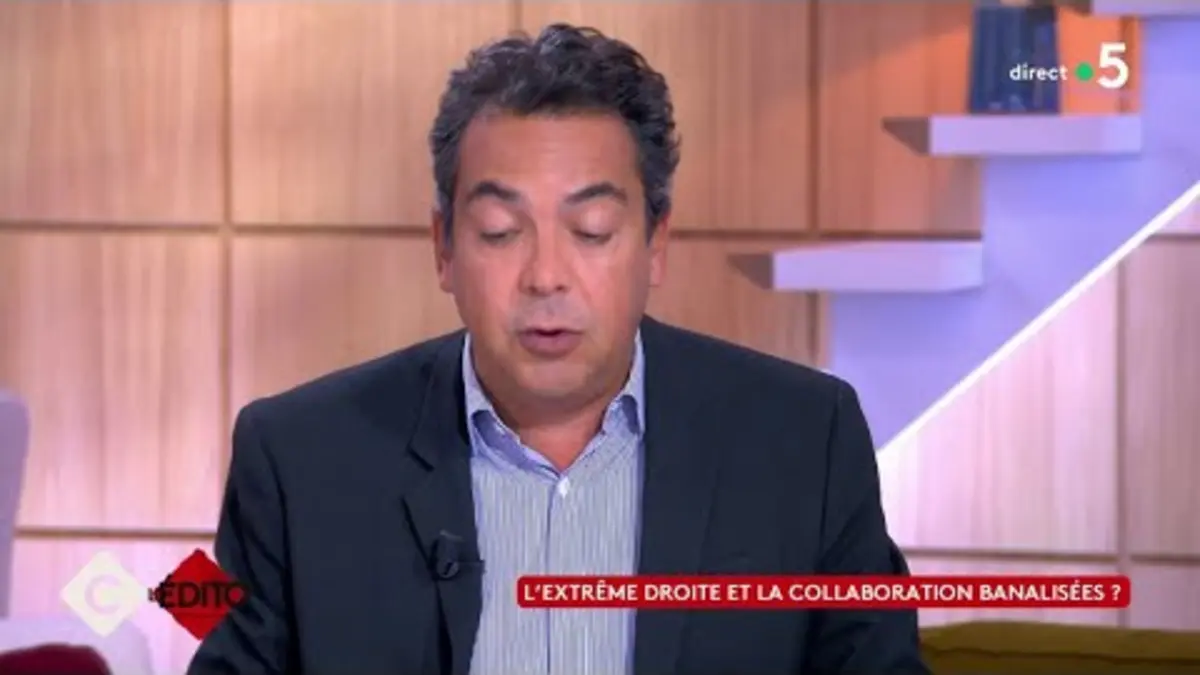 replay de L’extrême droite et la collaboration banalisées ? - L’Édito de Patrick Cohen - C à vous - 22/09/2023