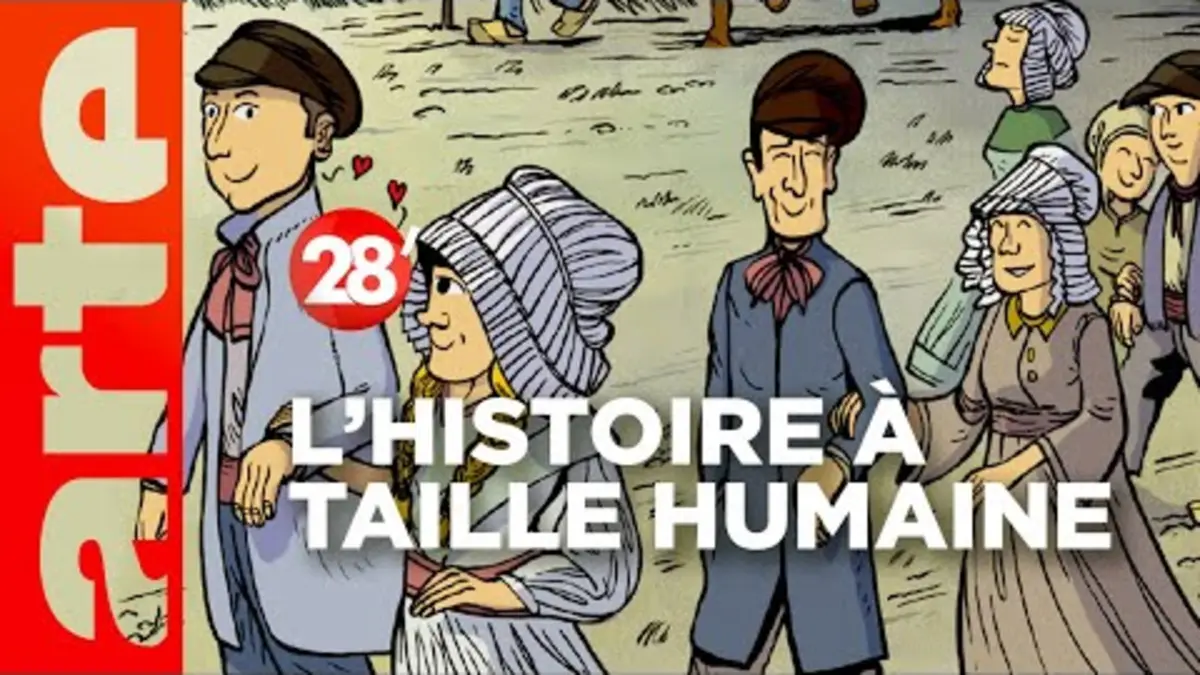 replay de L'histoire de la France « au ras du sol » avec @YannToutCourt - 28 Minutes - ARTE