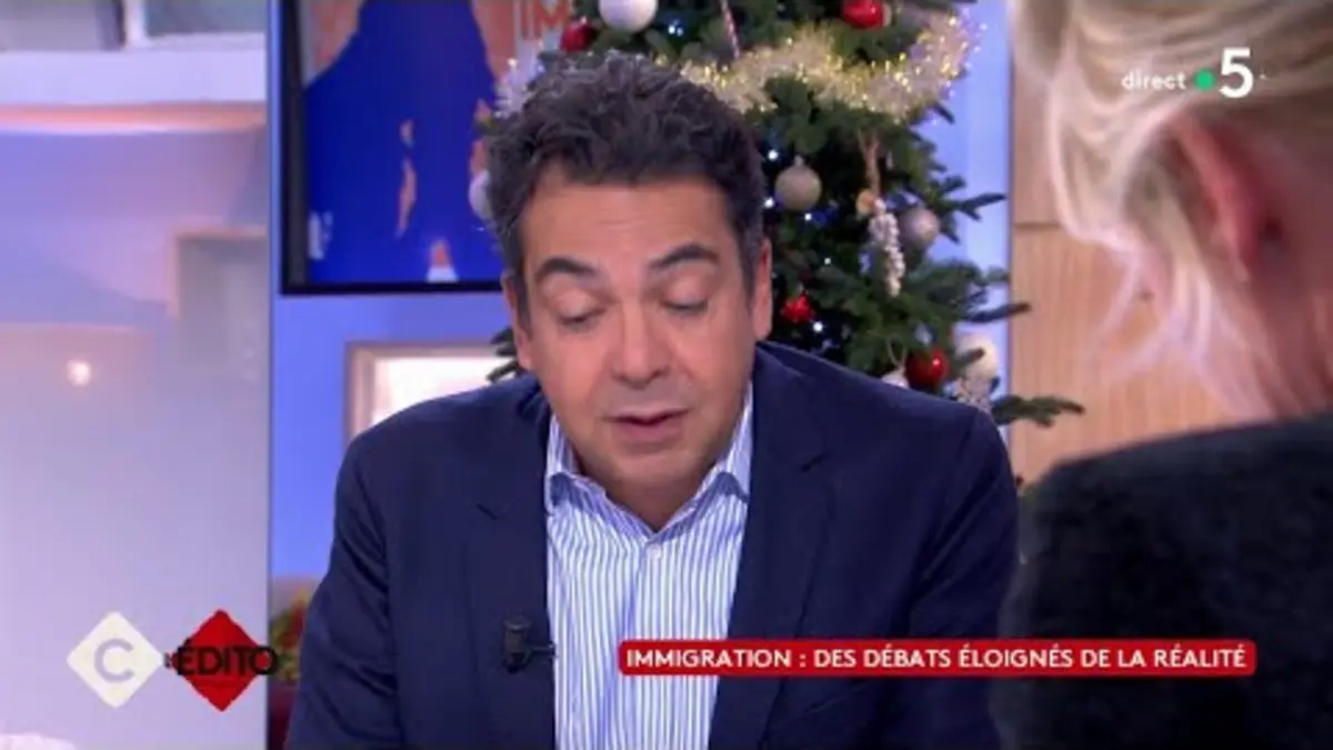replay de L’immigration, une ressource pour la France - L’Édito - C à vous - 22/12/2023