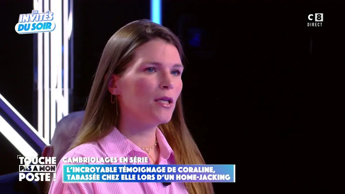 replay de L'incroyable témoignage de Coraline, tabassée chez elle lors d'un home-jacking