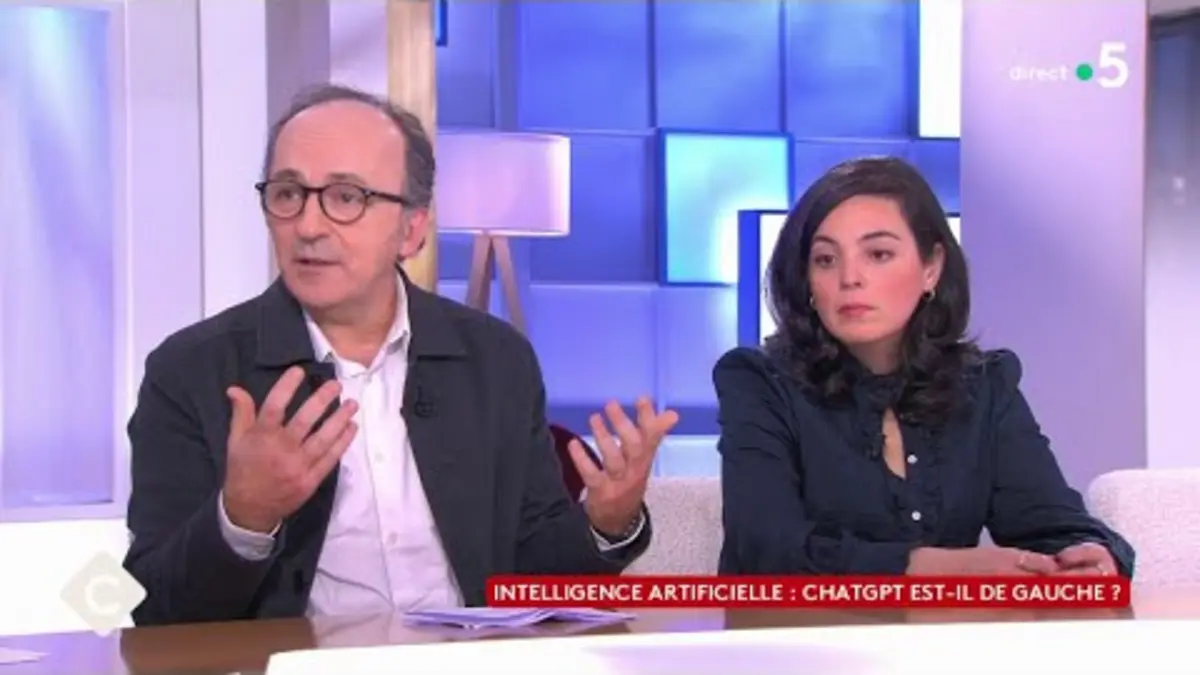 replay de L’intelligence artificielle, enjeu démocratique du futur - C à vous - 21/11/2023