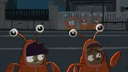 L'invasion des crustacés