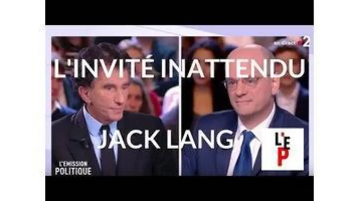 replay de L'invité inattendu de Jean-Michel Blanquer : Jack Lang dans L'Emission politique (France 2)