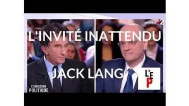 L'invité inattendu de Jean-Michel Blanquer : Jack Lang dans L'Emission politique (France 2)