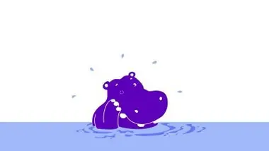 L'oeil de l'hippopotame