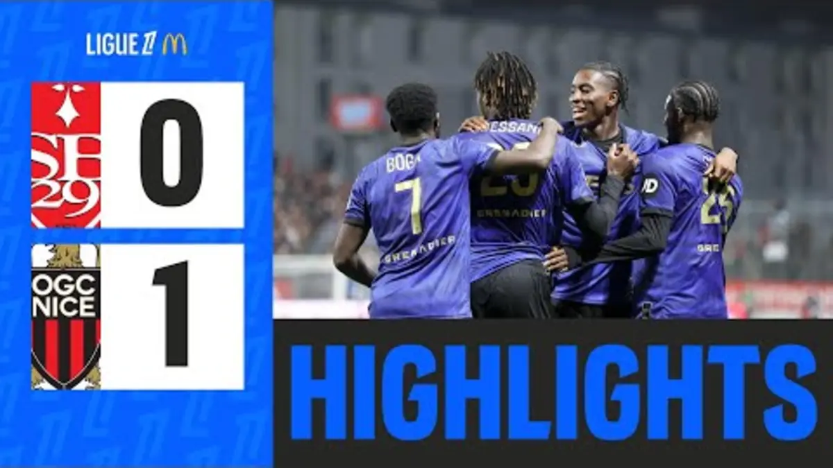 replay de L'OGC Nice RENVERSE Brest | 10ème journée - Ligue 1 McDonald's 24/25