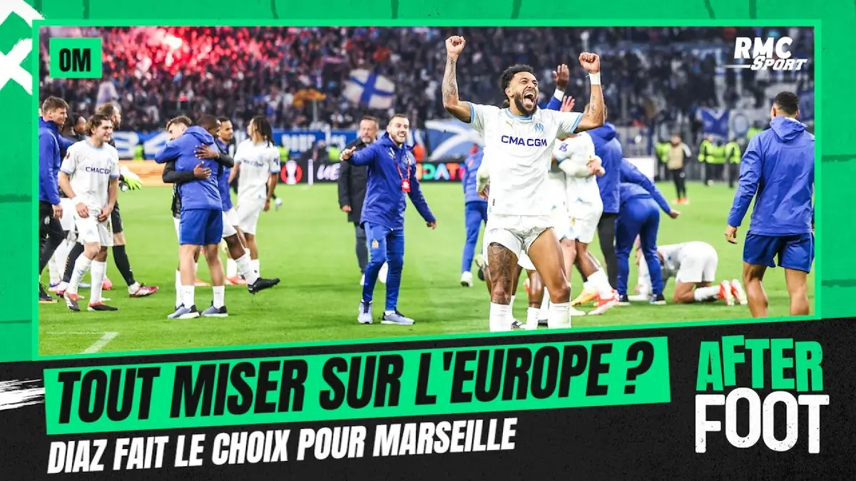 replay de "L'OM doit tout miser sur l'Europe" affirme Diaz (Charbonnier pas d'accord)