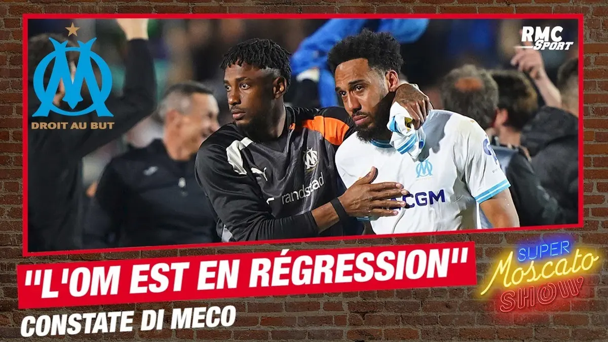 replay de "L'OM est en régression" constate Di Meco