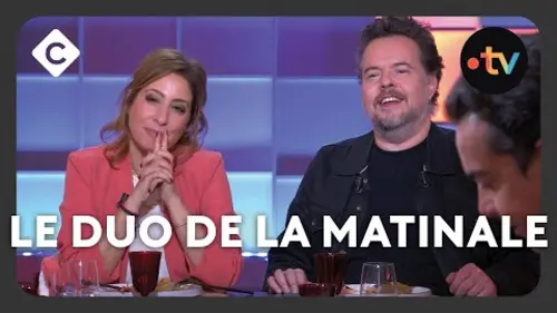 replay de L. Salamé &amp; N. Demorand : le duo de la matinale - C à Vous