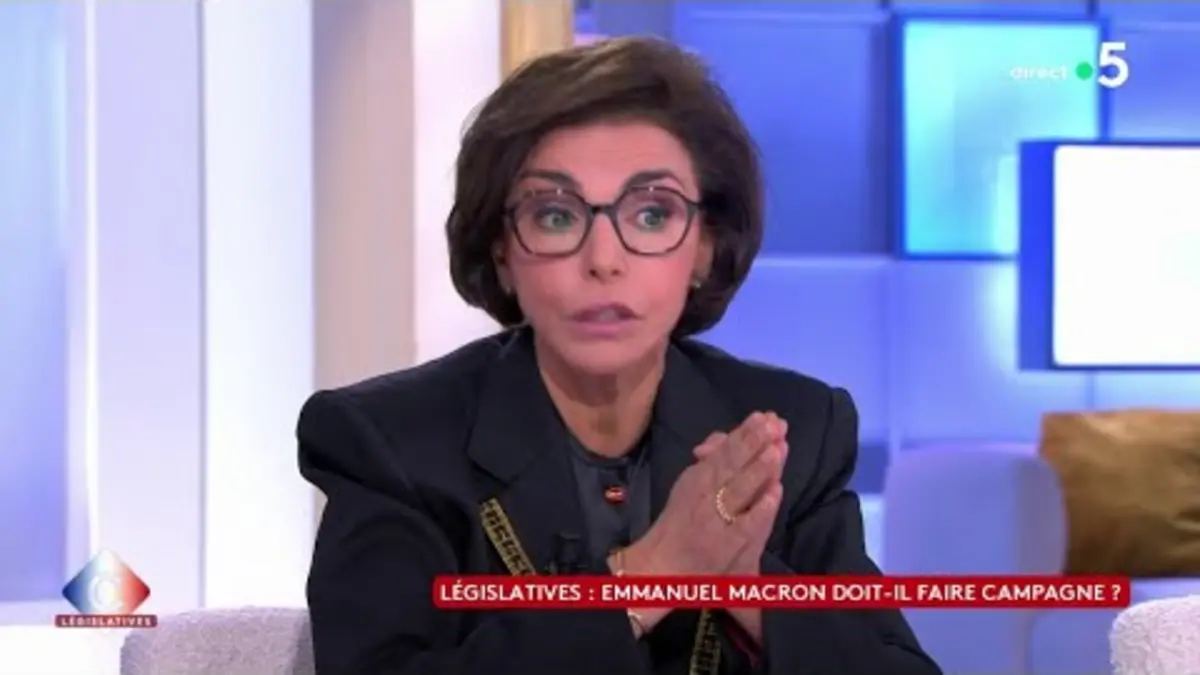 replay de L’union de la gauche inquiète la majorité - Rachida Dati - C à Vous - 14/06/2024