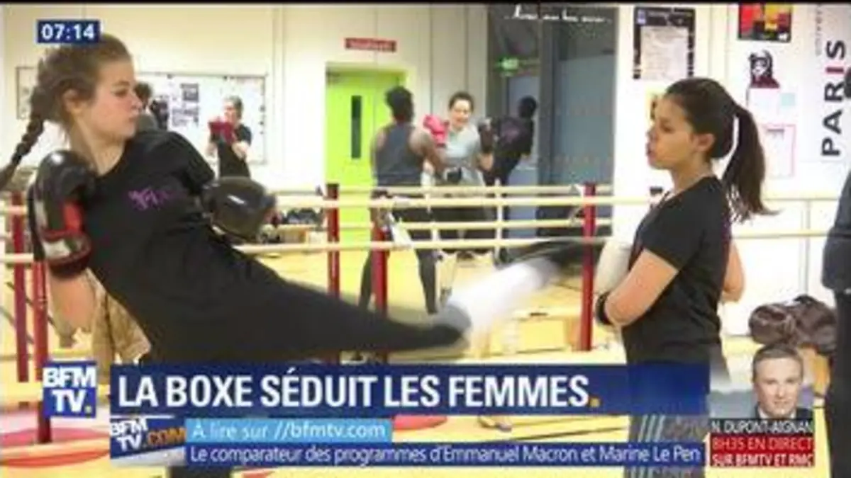 replay de La boxe séduit les femmes – 01/05