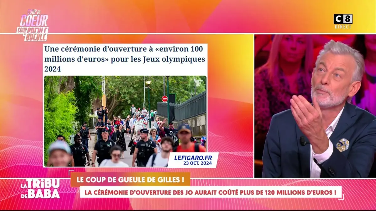 replay de La cérémonie d’ouverture des JO aurait coûté plus de 100 millions d’euros