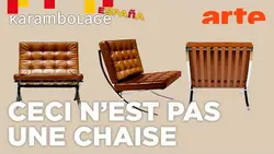 La chaise Barcelone, icône du design moderne - Karambolage España - ARTE