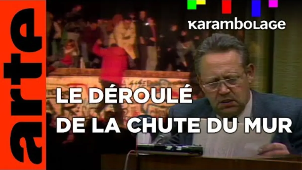replay de La chute du Mur de Berlin - Karambolage - ARTE