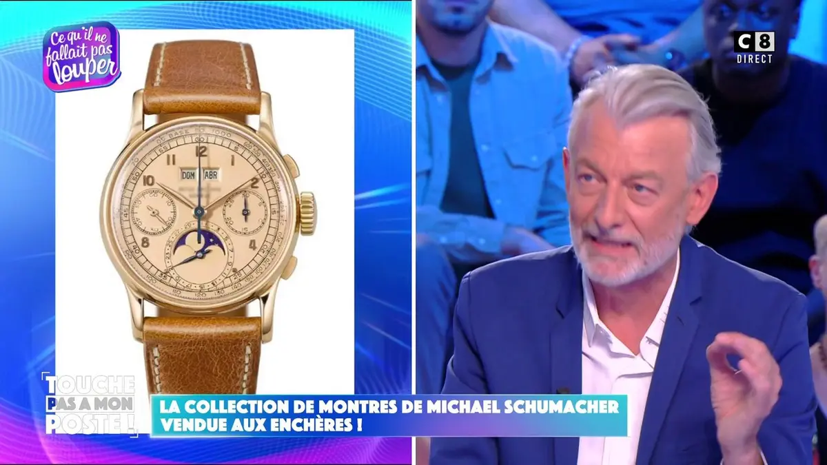 replay de La collection de montres de Michael Schumacher vendue aux enchères