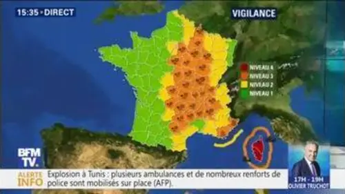 replay de La Corse en alerte rouge en prévision d'une tempête "exceptionnelle"
