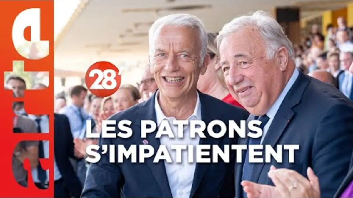 replay de La crise politique inquiète les entreprises françaises | 28 minutes | ARTE