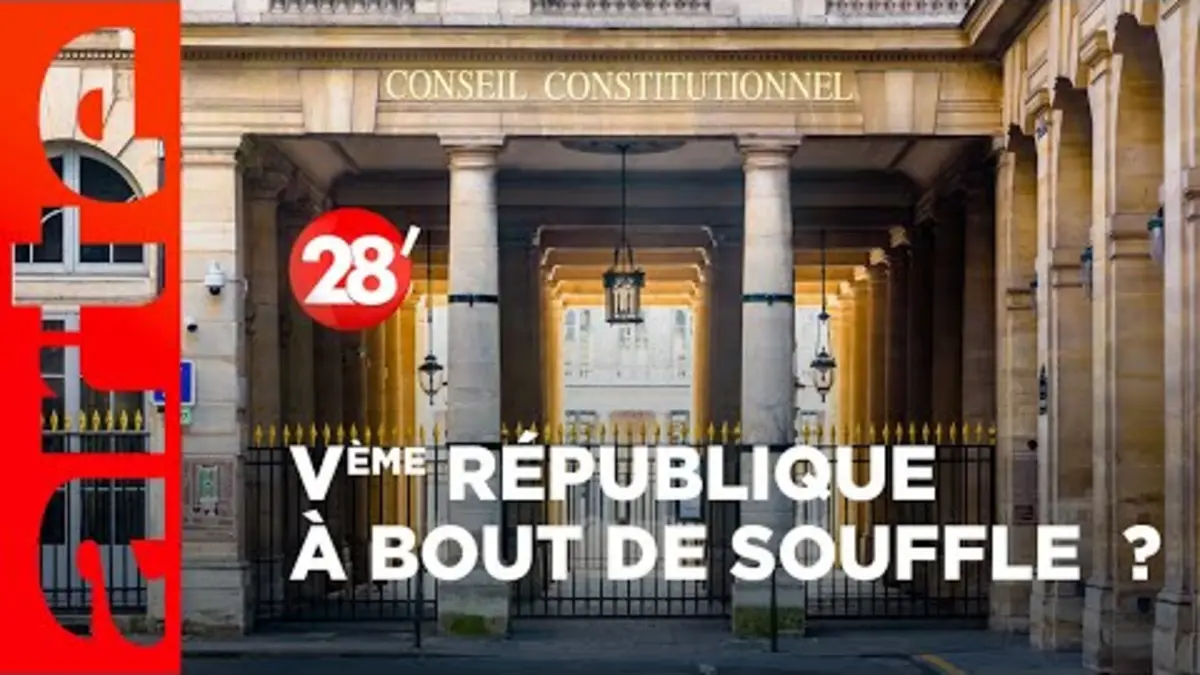 replay de La crise politique va-t-elle mettre à terre la Ve République ? - 28 Minutes - ARTE