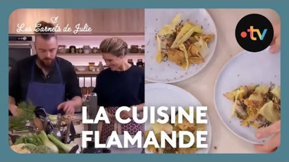 replay de La cuisine flamande avec Florent Ladeyn - Les Carnets de Julie