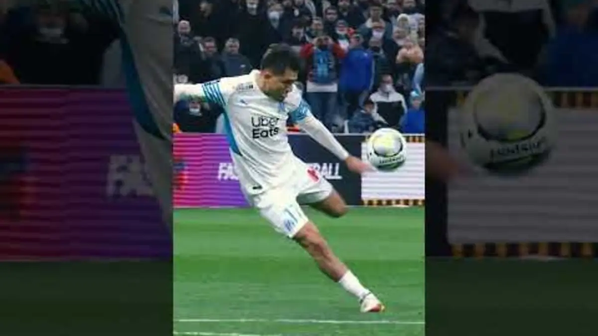 replay de La demi-volée petit filet de Cengiz Ünder ? #football #ligue1 #soccer #ligue1mcdonalds #sports #om