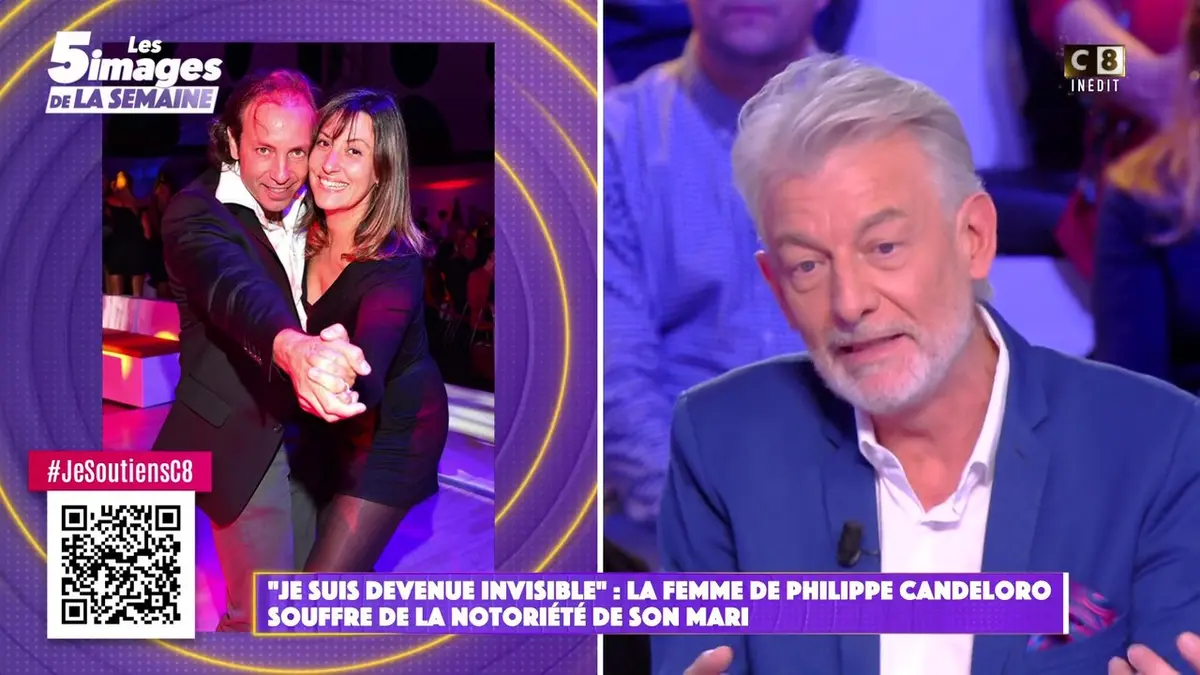 replay de La femme de Philippe Candeloro souffre de la notoriété de son mari