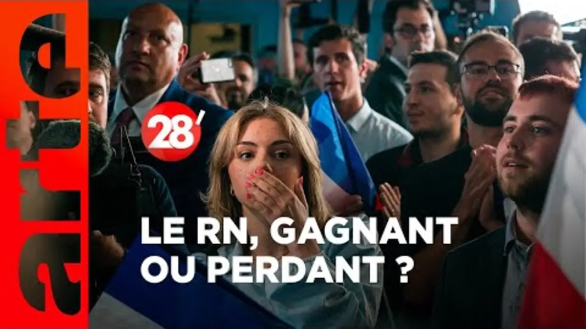 replay de La France a-t-elle vraiment dit non au RN lors des législatives ? - 28 Minutes - ARTE