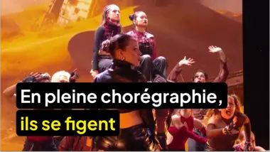 La France a un incroyable talent : En pleine chorégraphie, ils se figent