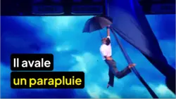 La France a un incroyable talent : Il avale un parapluie
