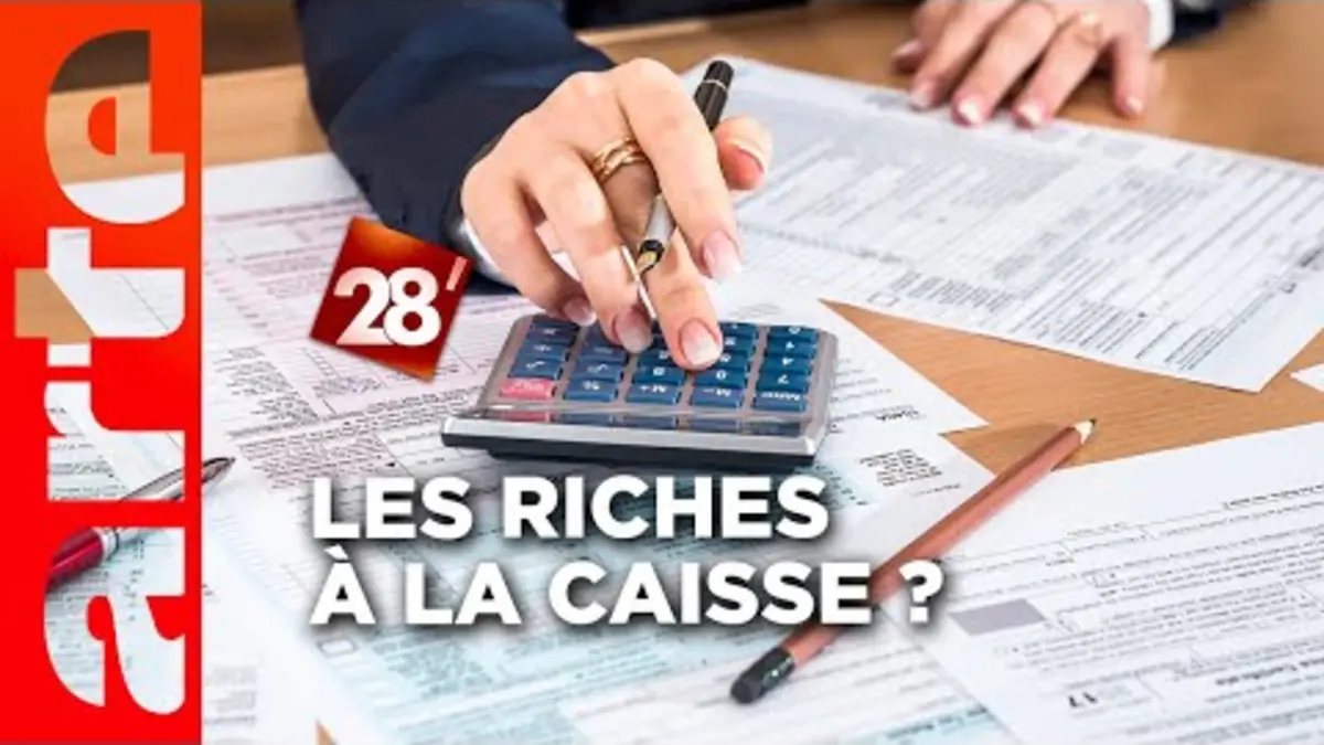 replay de La France dans le rouge : faut-il faire payer les plus riches ? | 28 minutes | ARTE