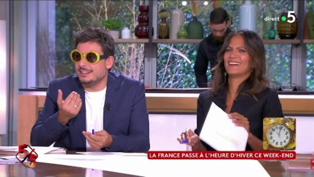 replay de La France passe à l’heure d’hiver ce week-end - Le 5/5 - C à Vous - 25/10/2024