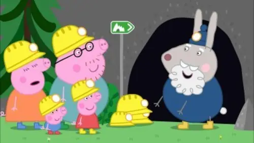 Peppa Pig S05E45 La grotte