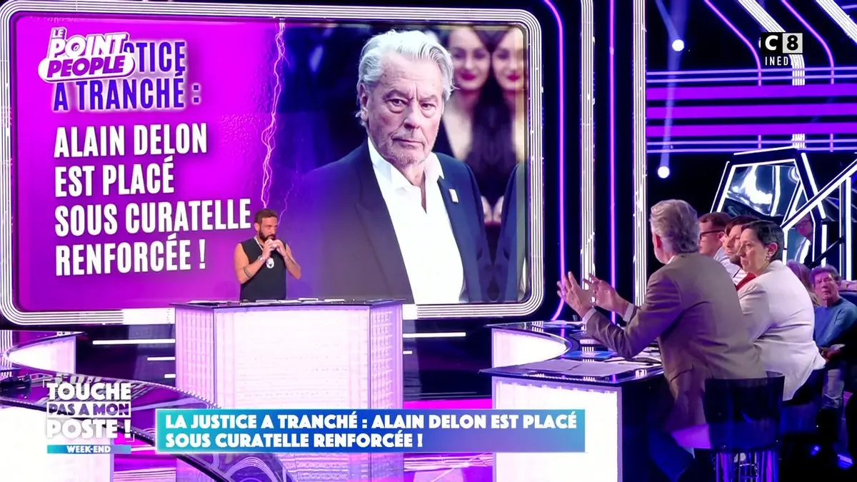 replay de La justice a tranché : Alain Delon placé sous curatelle renforcée