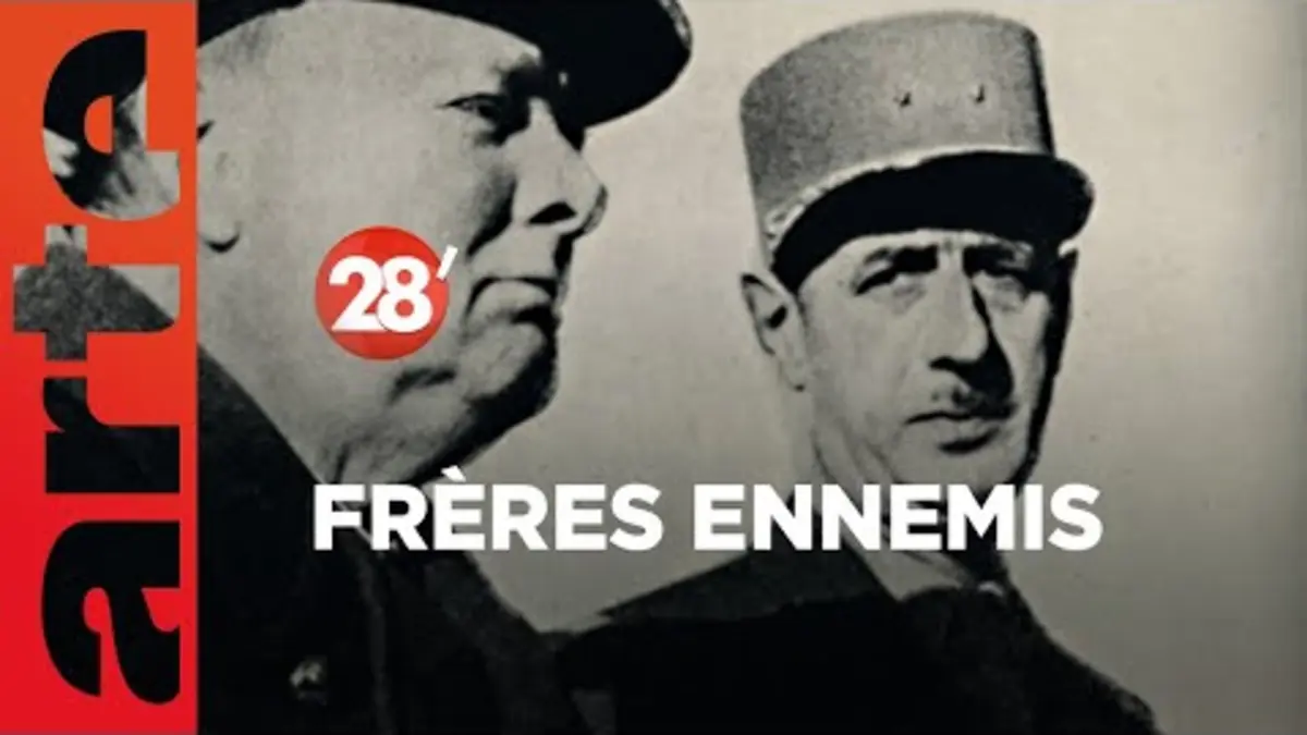 replay de La lettre que Churchill n’a jamais envoyée à De Gaulle - 28 Minutes - ARTE