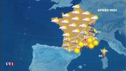 replay de La météo du 3 mai 2016: quelques pluies matinales avant un grand soleil