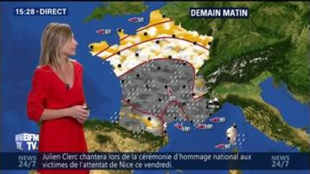 replay de La météo pour ce jeudi 13 octobre 2016