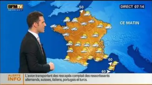 replay de La météo pour ce jeudi 30 avril 2015