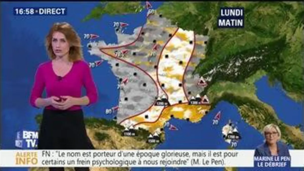 replay de La météo pour ce lundi 12 mars 2018