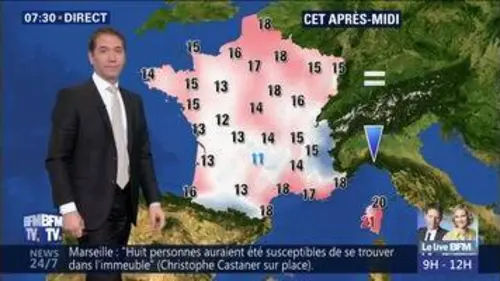 replay de La météo pour ce mardi 6 novembre 2018