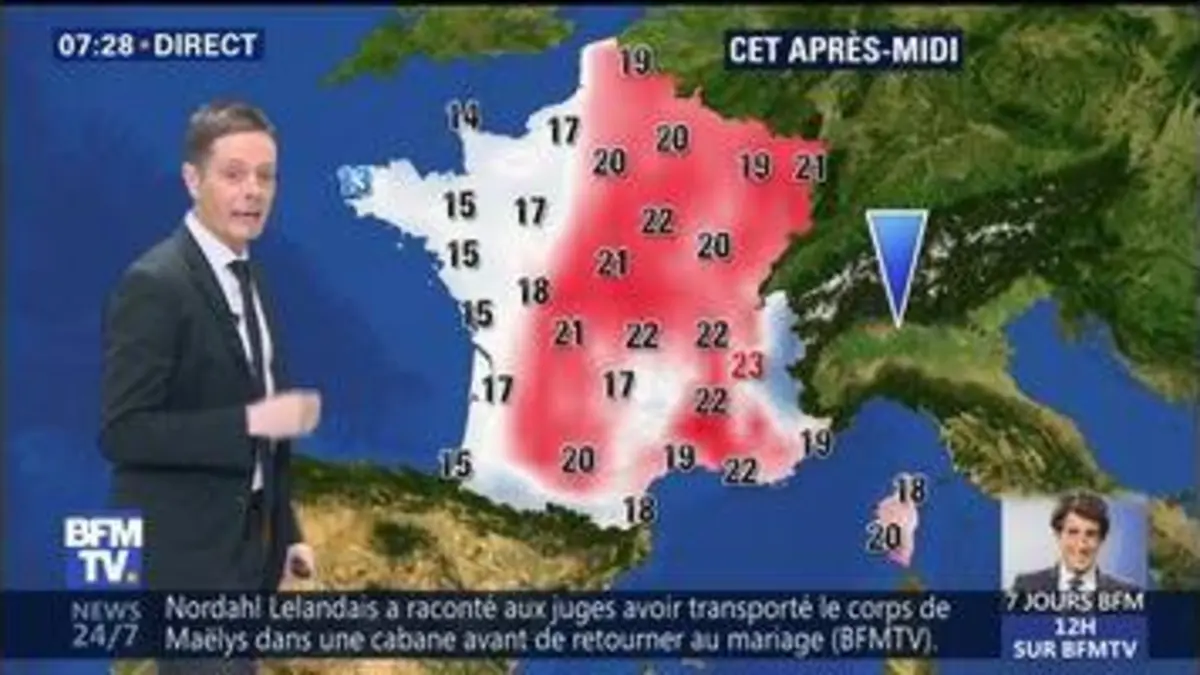 replay de La météo pour ce samedi 7 avril 2018
