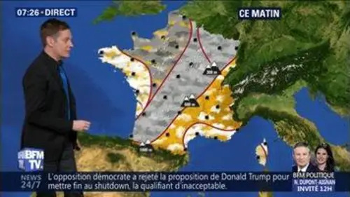 replay de La météo pour dimanche 20 janvier 2019