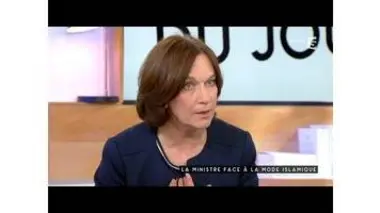 La ministre face aux vêtements islamiques - C à vous - 31/03/2016