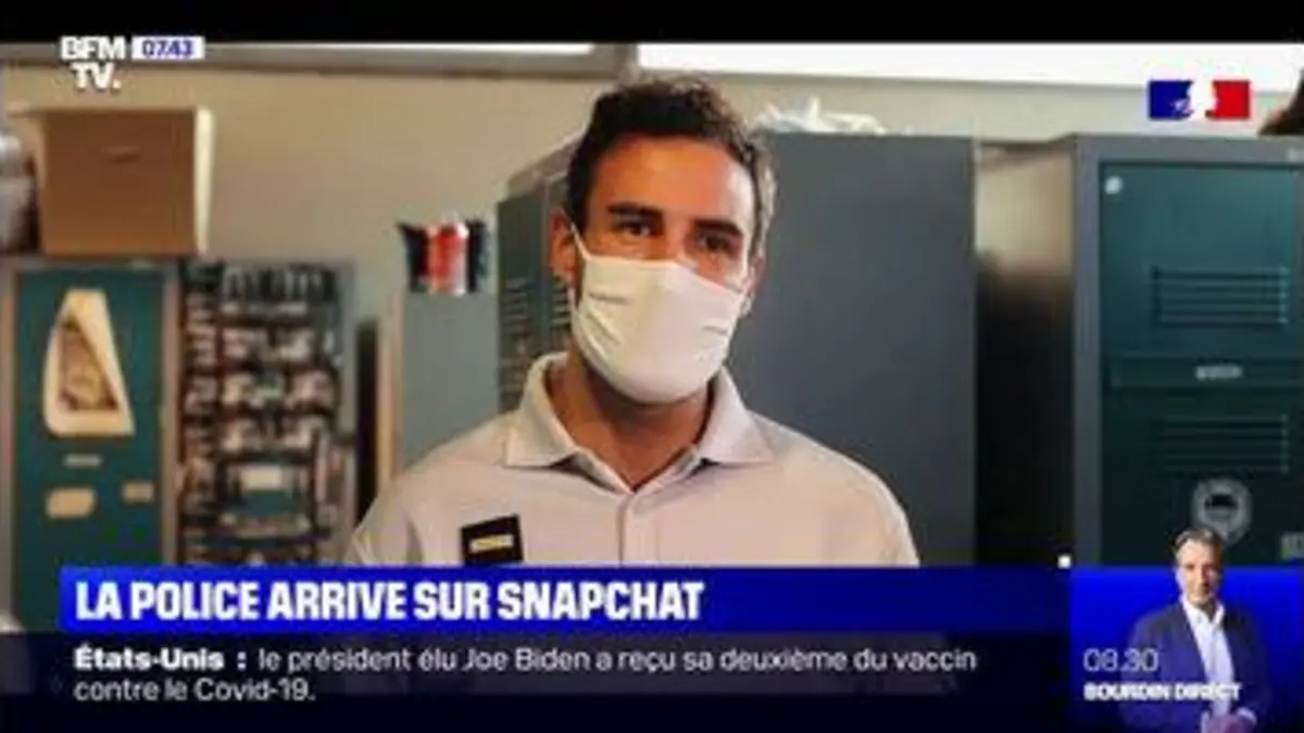 replay de La police nationale se lance sur Snapchat