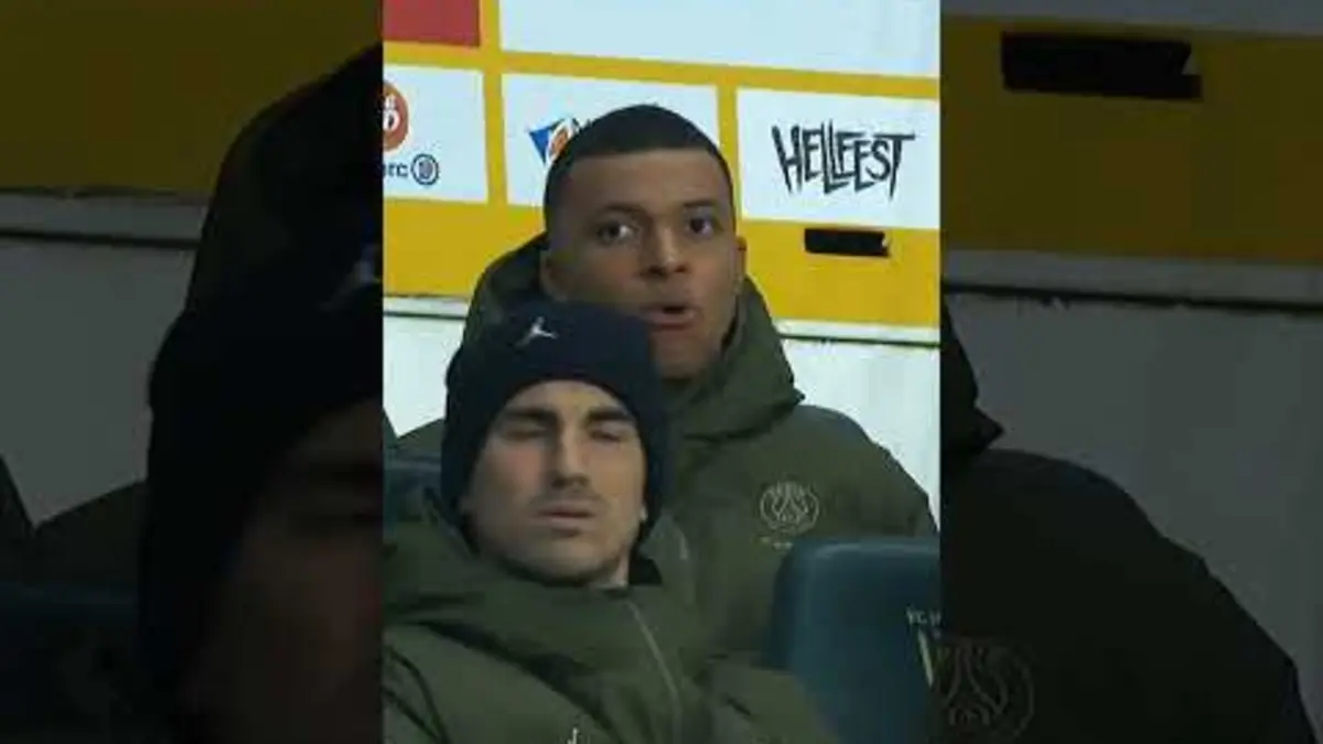 replay de La réaction de Mbappé ?