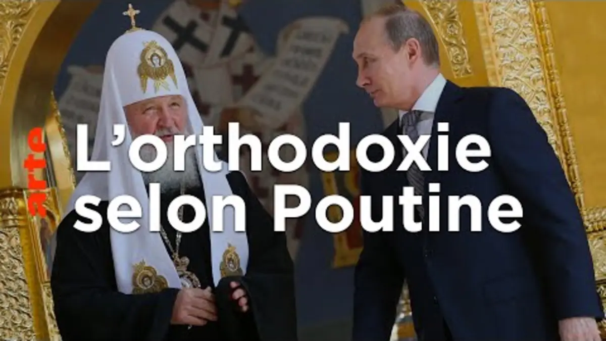 replay de La religion orthodoxe, arme diplomatique de Poutine | Jean-François Colosimo - 28 Minutes - ARTE