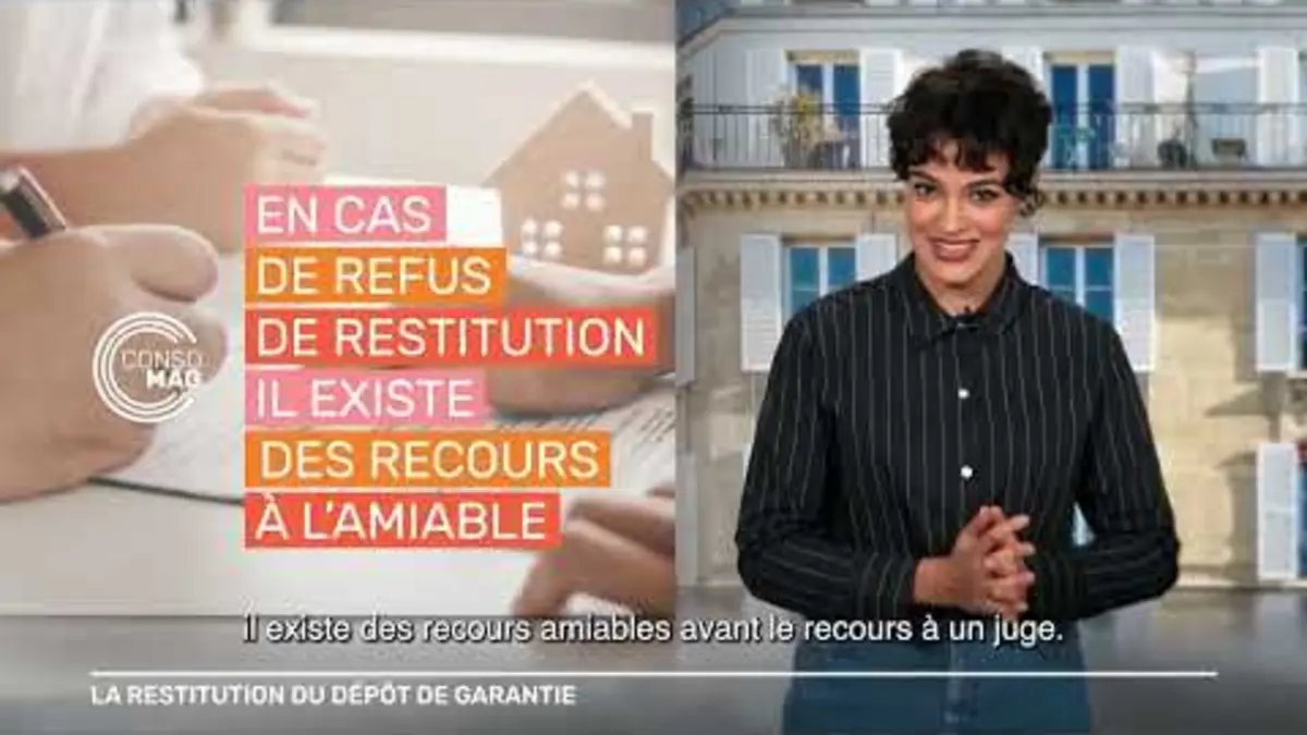 replay de LA RESTITUTION DU DÉPÔT DE GARANTIE #consomag