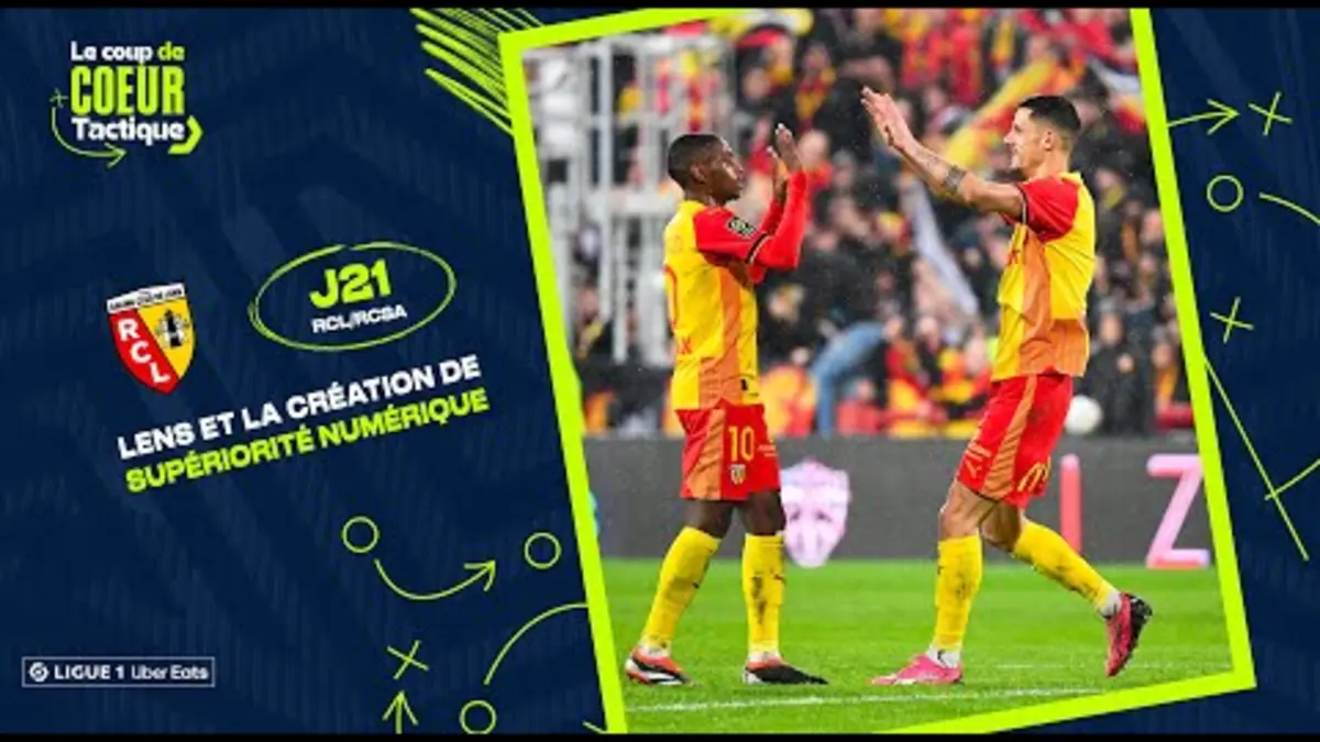 replay de La réussite des assauts offensifs du RC Lens (RCL/RCSA) | Le ???? ?? ????? ???????? de la J21