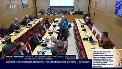 La séance est ouverte ! - Contrôle des produits importés : présentation du rapport - 17/12/2025