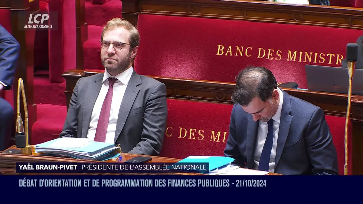 replay de La séance est ouverte ! - Débat d'orientation des finances publiques - 21/10/2024