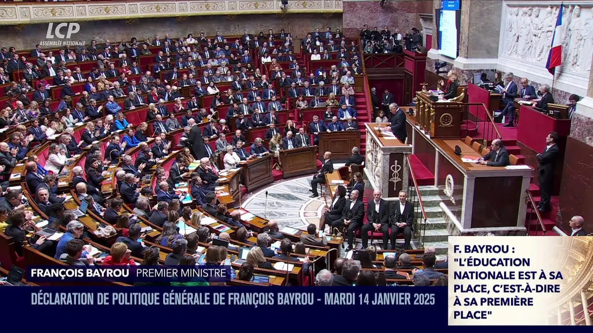 replay de La séance est ouverte ! - Déclaration de politique générale de François Bayrou - 14/01/2015