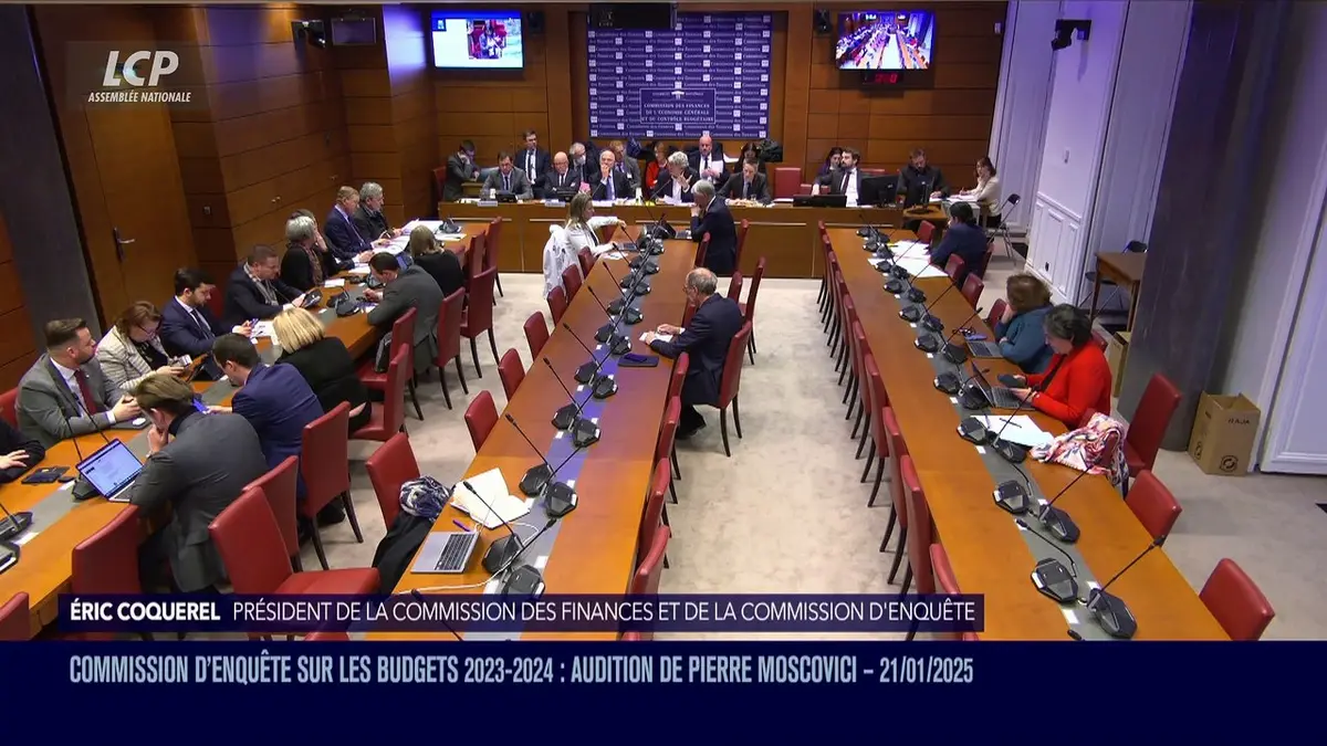 replay de La séance est ouverte ! - Déficits budgétaires 2023-2024 : audition de Pierre Moscovici - 21/01/2025